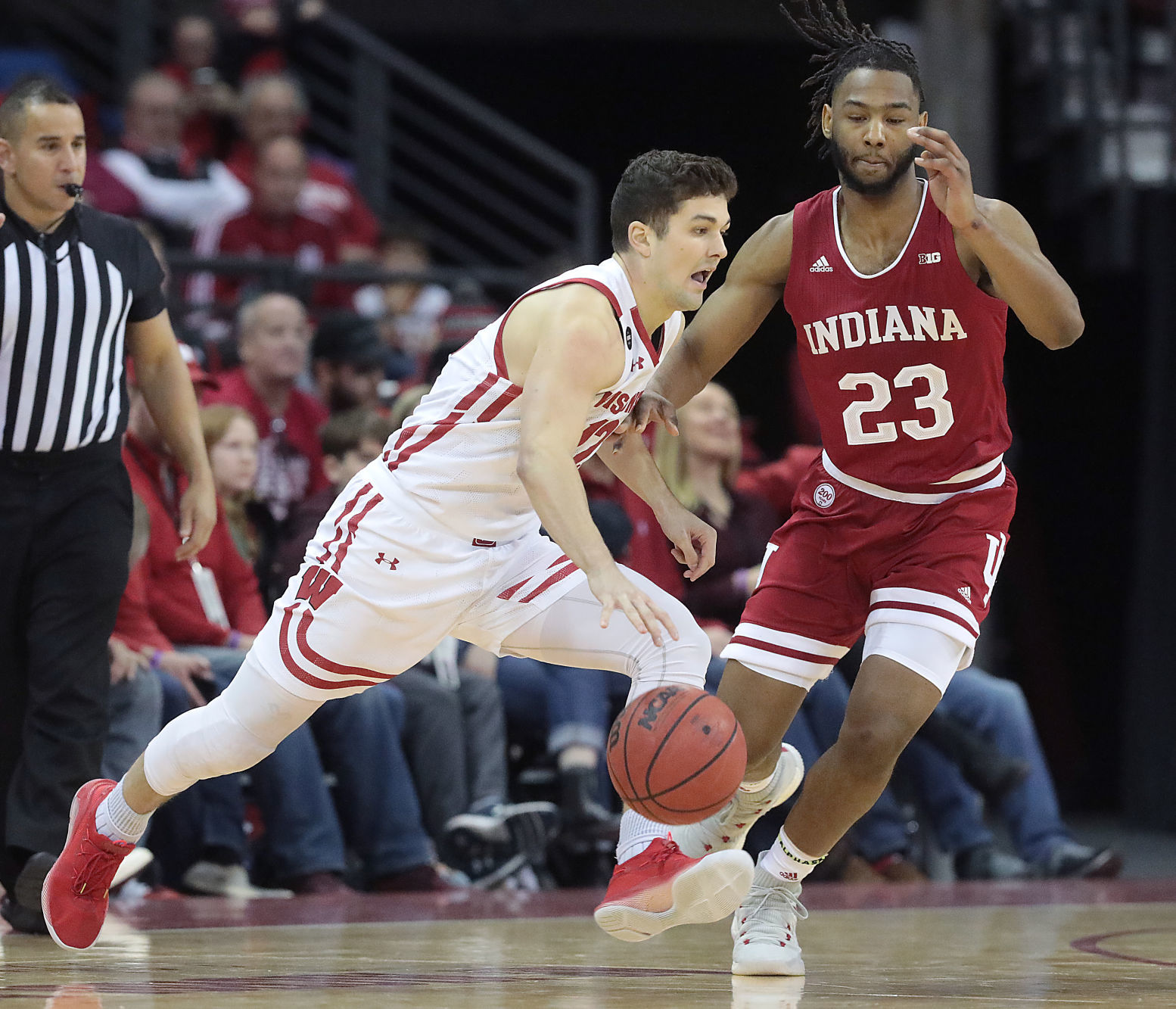 Badgers 84, Hoosiers 64